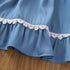 Girls Summer Suspender Lace Dress